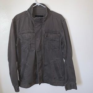 Men’s Prana Jacket LG Gray